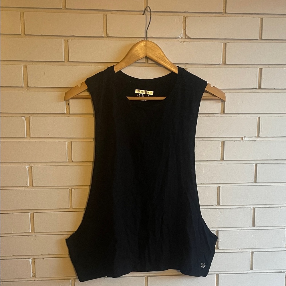 Forever 21 Black Tank Top